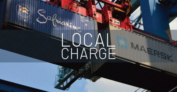 Local charges trong xuất nhập khẩu Lô hàng gồm những Local Charges gì