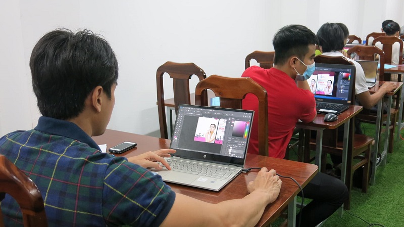 Đào tạo học thiết kế đồ họa tại Chơn Thành Bình Phước